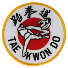 Tae Kwon Do Flying Kick Patch